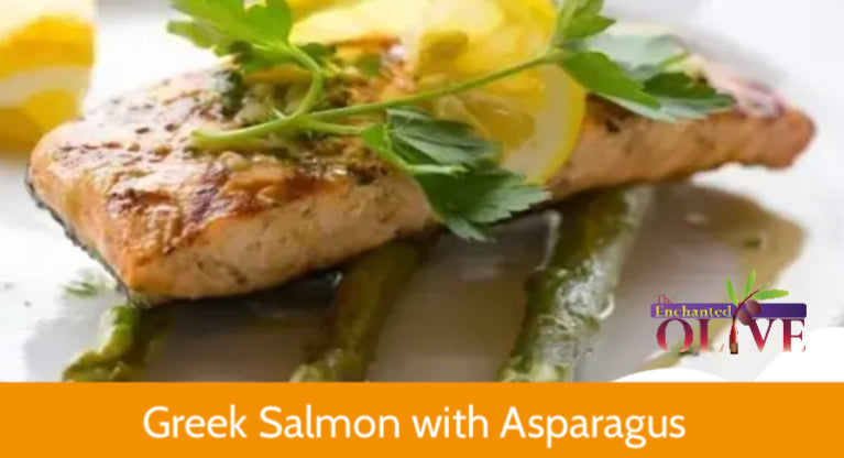 Greek Salmon with Asparagus Recipe Meal Kit
