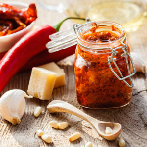 Sundried Tomato Parmesan Garlic Olive Oil